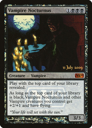 Vampire Nocturnus [Magic 2010 Promos] | Jack's On Queen