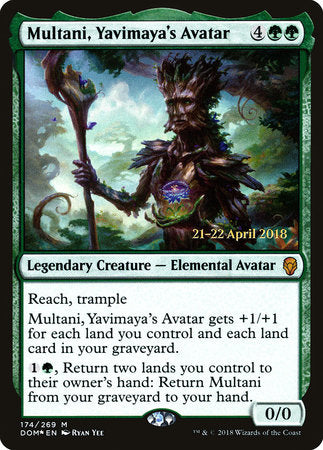 Multani, Yavimaya's Avatar [Dominaria Promos] | Jack's On Queen