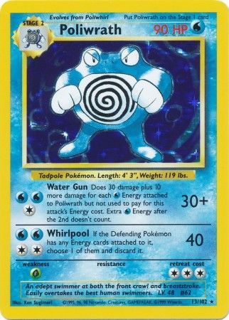 Poliwrath (13/102) [Base Set Unlimited] | Jack's On Queen