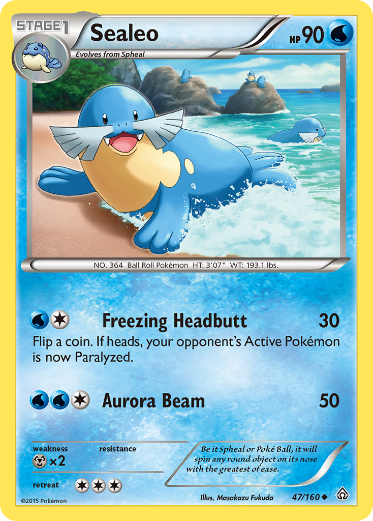 Sealeo (47/160) [XY: Primal Clash] | Jack's On Queen