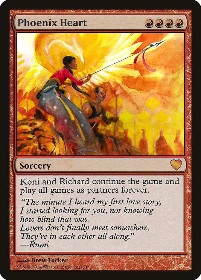 Phoenix Heart [Celebration Cards] | Jack's On Queen