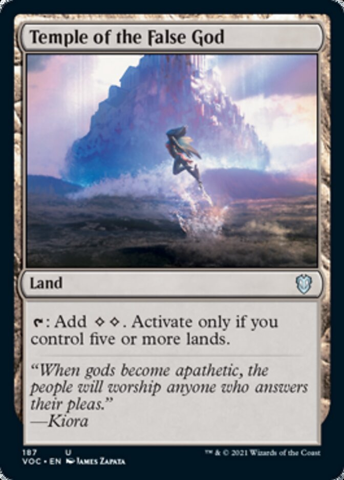 Temple of the False God [Innistrad: Crimson Vow Commander] | Jack's On Queen