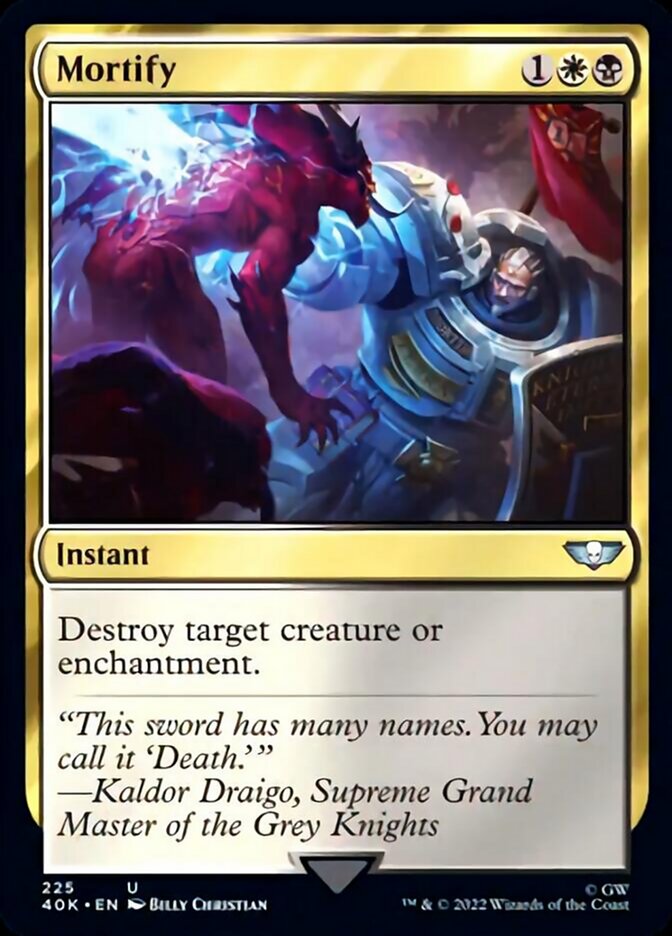 Mortify (Surge Foil) [Universes Beyond: Warhammer 40,000] | Jack's On Queen