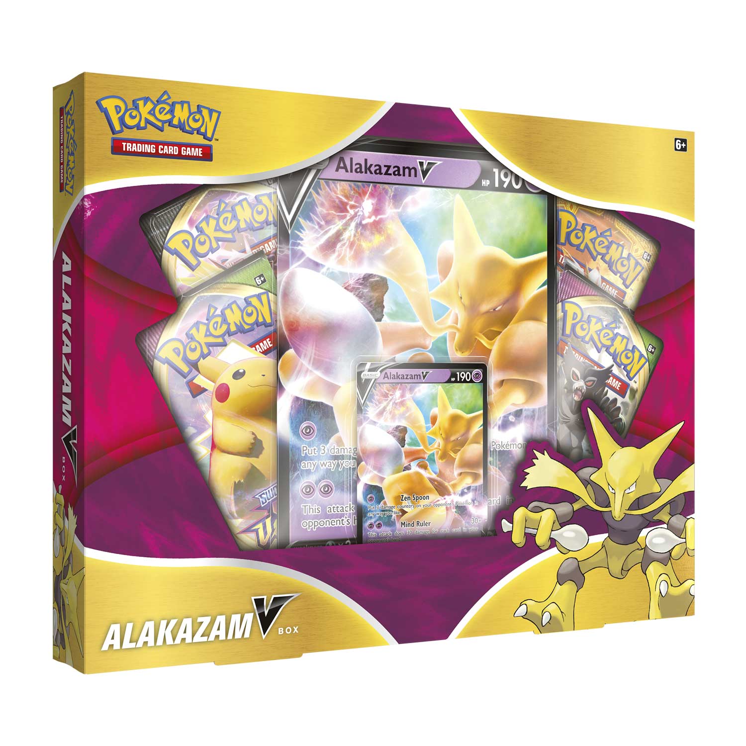 Sword & Shield: Vivid Voltage - Alakazam V Box | Jack's On Queen