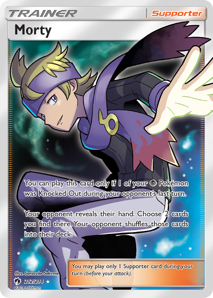 Morty (212/214) [Sun & Moon: Lost Thunder] | Jack's On Queen