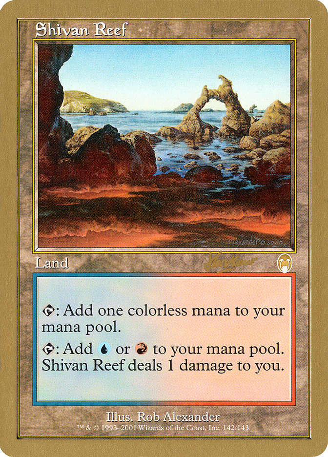 Shivan Reef (Sim Han How) [World Championship Decks 2002] | Jack's On Queen