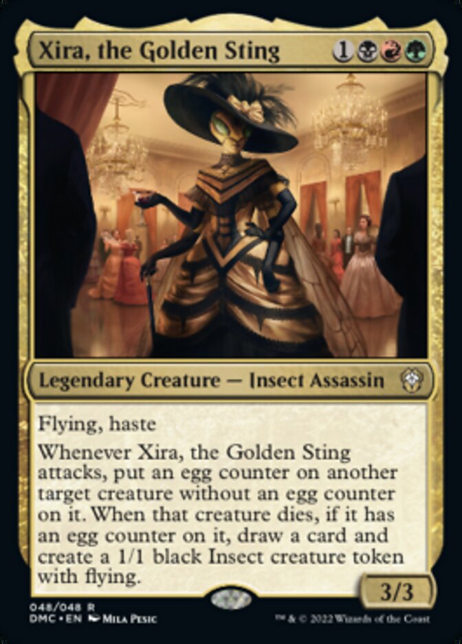 Xira, the Golden Sting [Dominaria United Commander] | Jack's On Queen