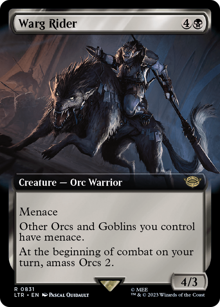 Warg Rider (Extended Art) [The Lord of the Rings: Tales of Middle-Earth] | Jack's On Queen