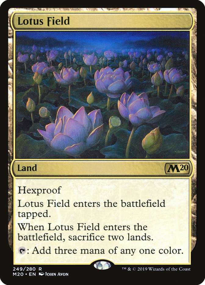 Lotus Field [Core Set 2020] | Jack's On Queen