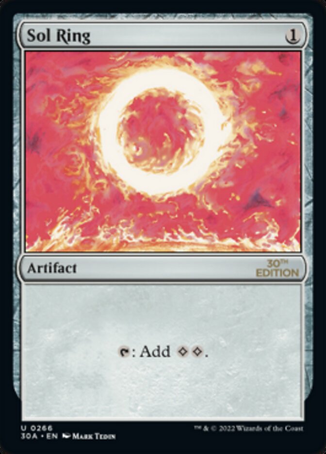 Sol Ring (266) [30th Anniversary Edition] | Jack's On Queen