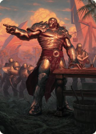 Karn, Living Legacy Art Card 1 [Dominaria United Art Series] | Jack's On Queen