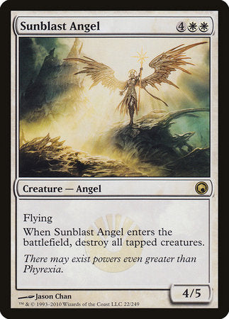 Sunblast Angel [Scars of Mirrodin] | Jack's On Queen