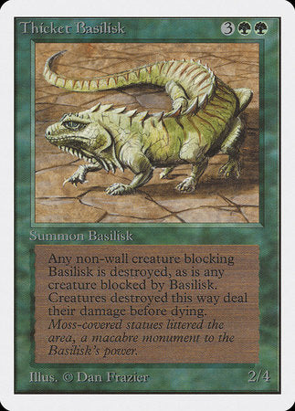 Thicket Basilisk [Unlimited Edition] | Jack's On Queen
