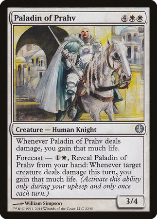 Paladin of Prahv [Duel Decks: Knights vs. Dragons] | Jack's On Queen