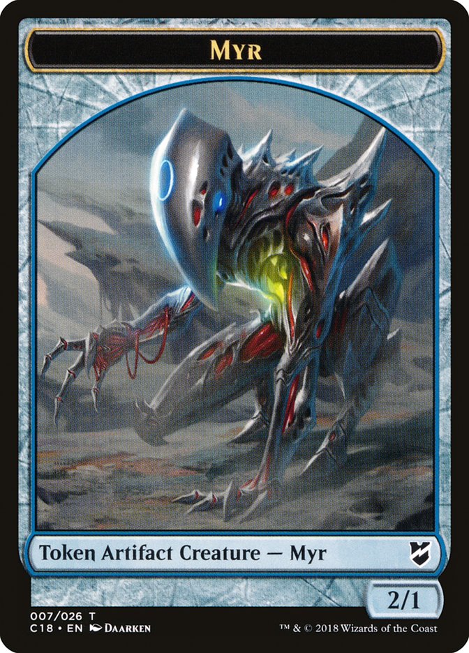 Myr (007/026) [Commander 2018 Tokens] | Jack's On Queen