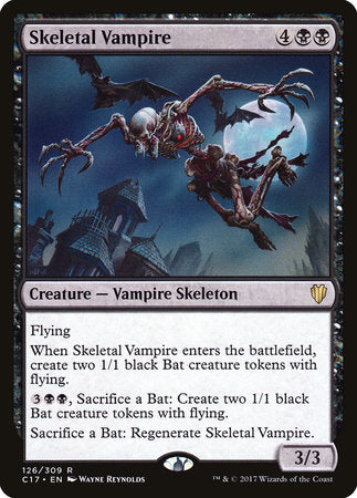 Skeletal Vampire [Commander 2017] | Jack's On Queen