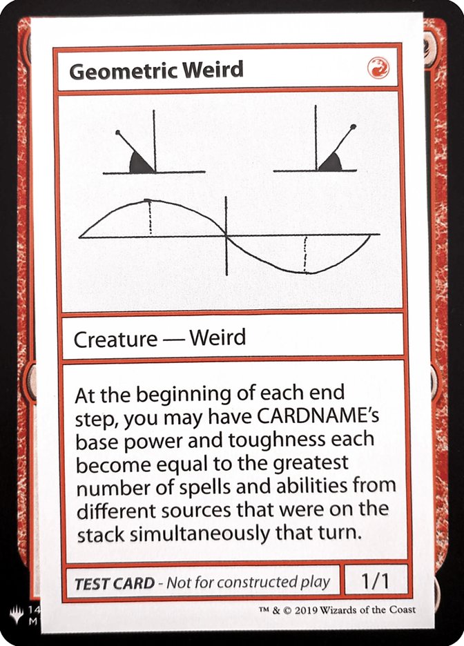 Geometric Weird [Mystery Booster Playtest Cards] | Jack's On Queen