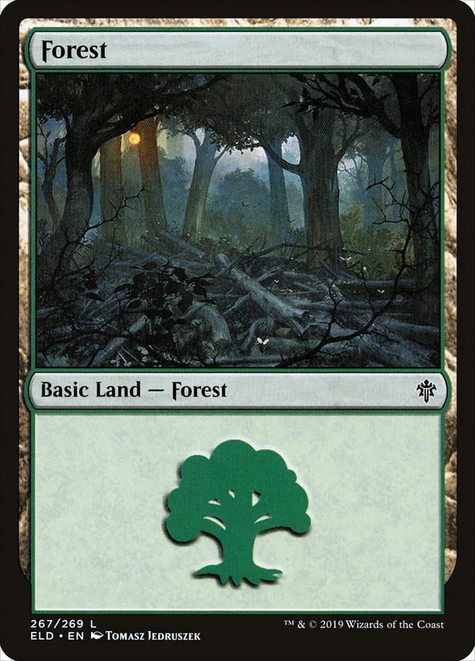 Forest (267) [Throne of Eldraine] | Jack's On Queen