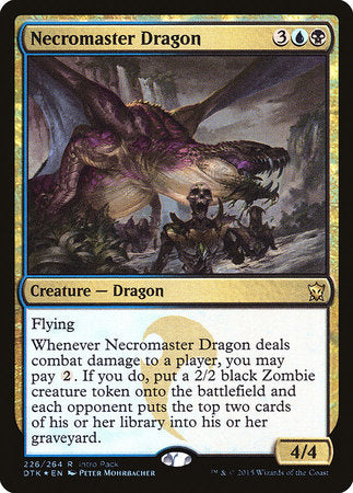 Necromaster Dragon [Dragons of Tarkir Promos] | Jack's On Queen