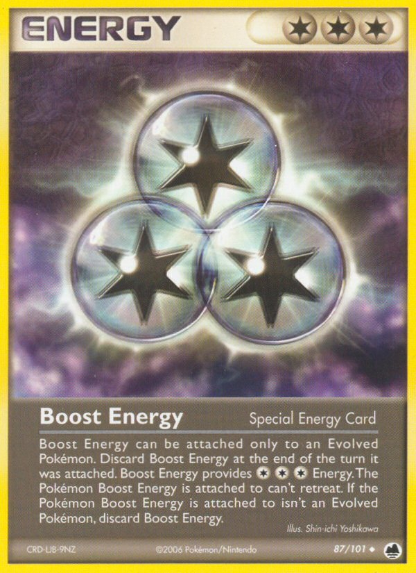 Boost Energy (87/101) [EX: Dragon Frontiers] | Jack's On Queen
