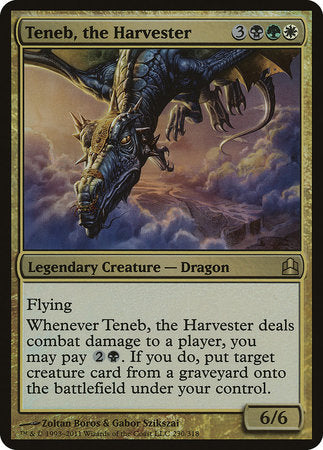 Teneb, the Harvester (Oversized) [Commander 2011 Oversized] | Jack's On Queen