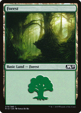 Forest (279) [Core Set 2019] | Jack's On Queen