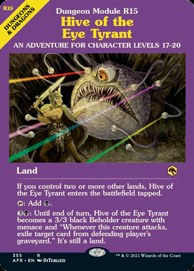 Hive of the Eye Tyrant (Dungeon Module) [Dungeons & Dragons: Adventures in the Forgotten Realms] | Jack's On Queen