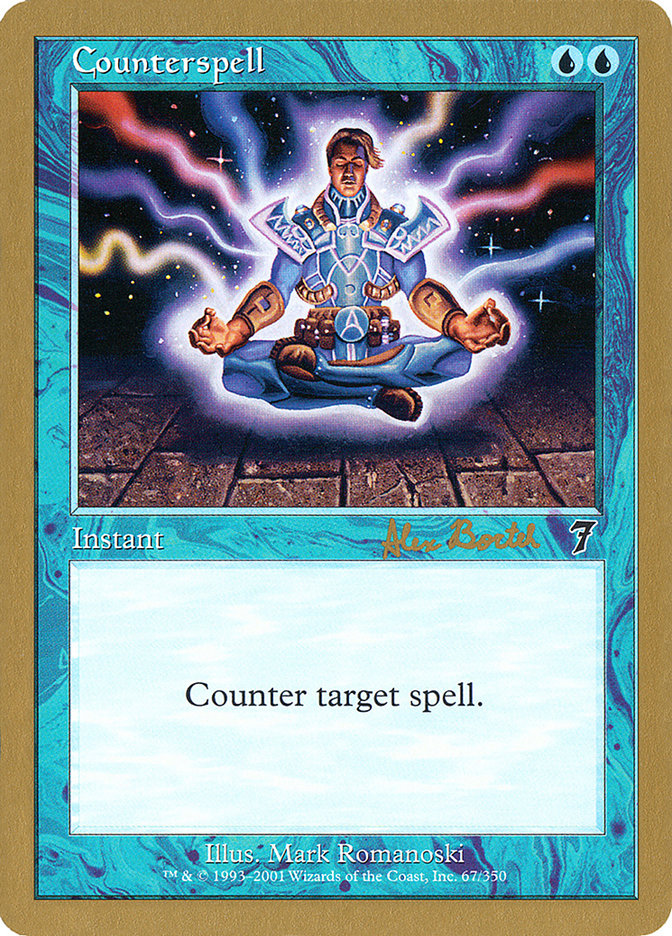 Counterspell (Alex Borteh) (7ED) [World Championship Decks 2001] | Jack's On Queen