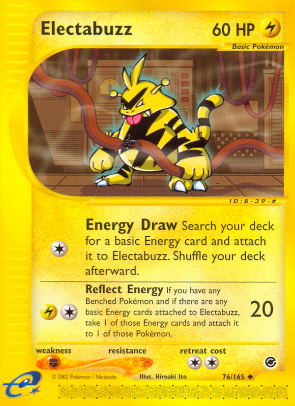 Electabuzz (76/165) [Expedition: Base Set] | Jack's On Queen