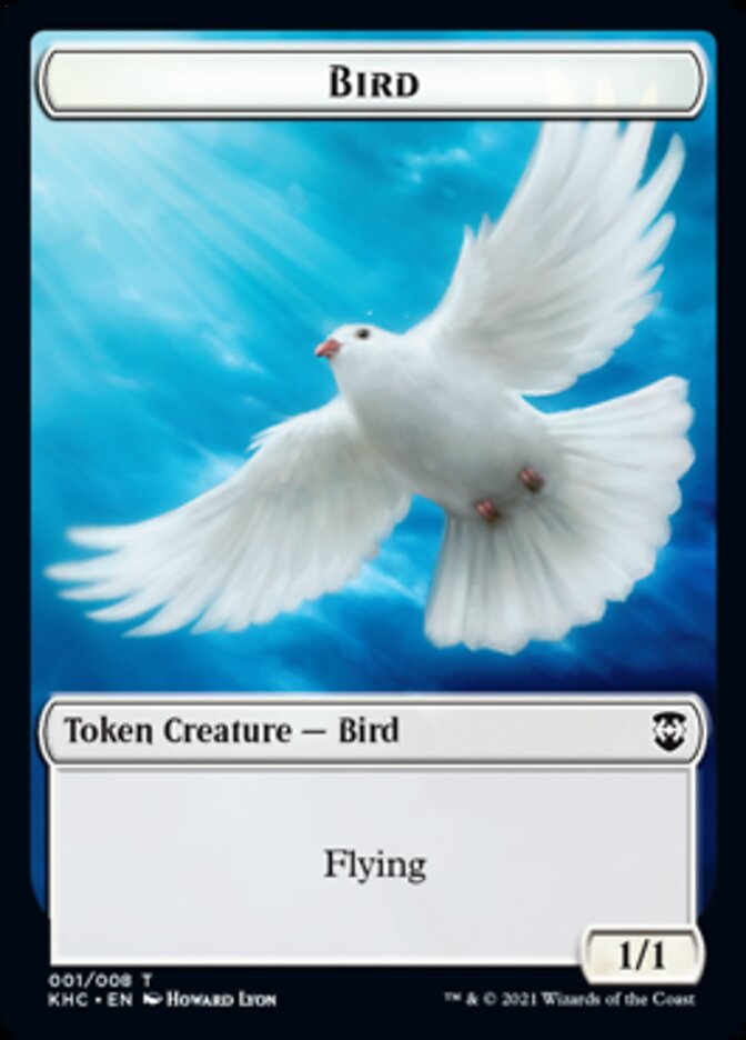 Bird [Kaldheim Commander Tokens] | Jack's On Queen