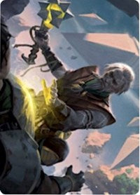 Expedition Healer Art Card [Zendikar Rising Art Series] | Jack's On Queen