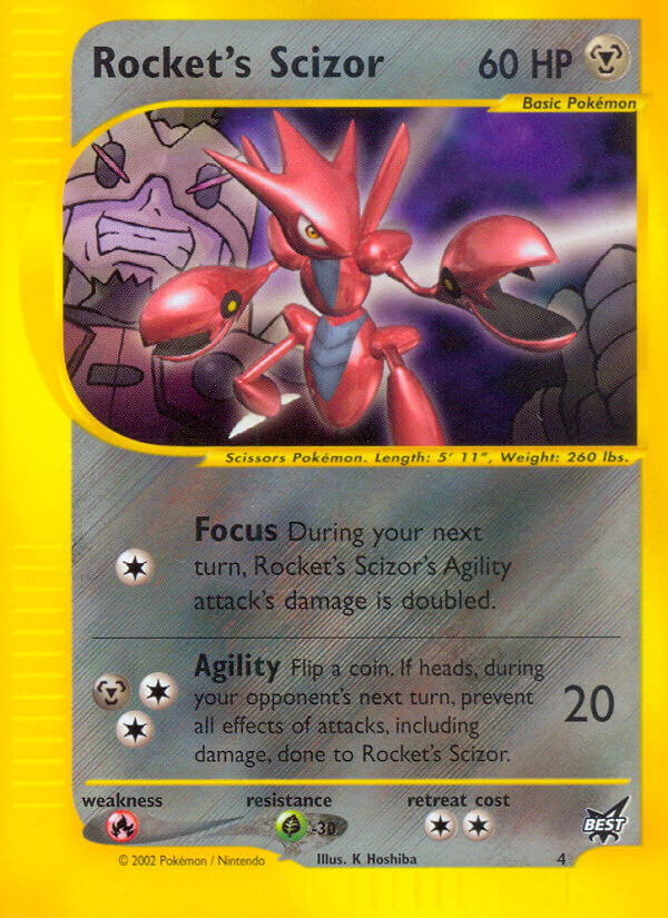 Rocket's Scizor (4) [Best of Promos] | Jack's On Queen