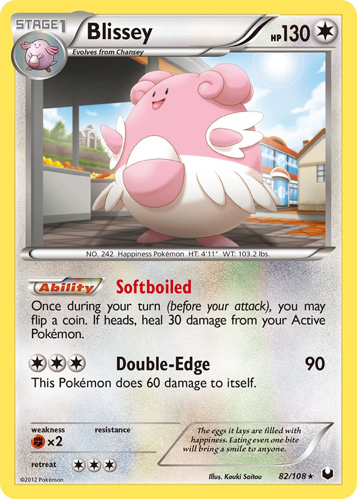 Blissey (82/108) (Battle Arena Deck Exclusive) (Theme Deck Exclusive) [Black & White: Dark Explorers] | Jack's On Queen