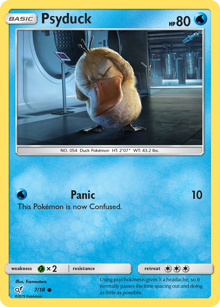 Psyduck (7/18) [Sun & Moon: Detective Pikachu] | Jack's On Queen