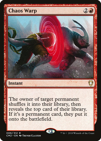 Chaos Warp [Commander Anthology Volume II] | Jack's On Queen