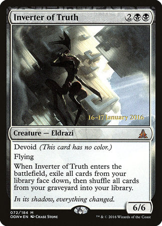 Inverter of Truth [Oath of the Gatewatch Promos] | Jack's On Queen