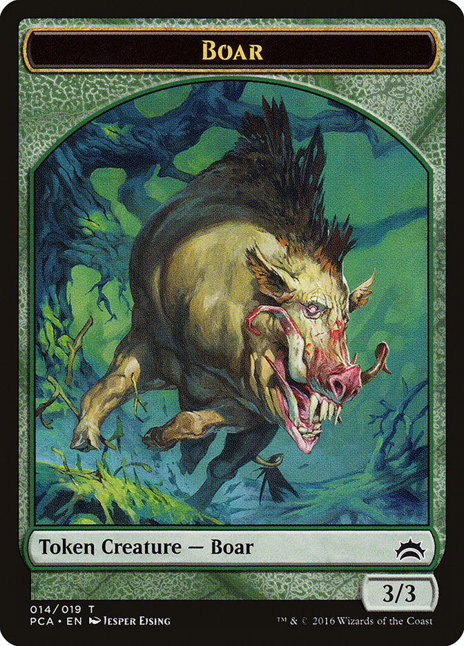Boar [Planechase Anthology Tokens] | Jack's On Queen