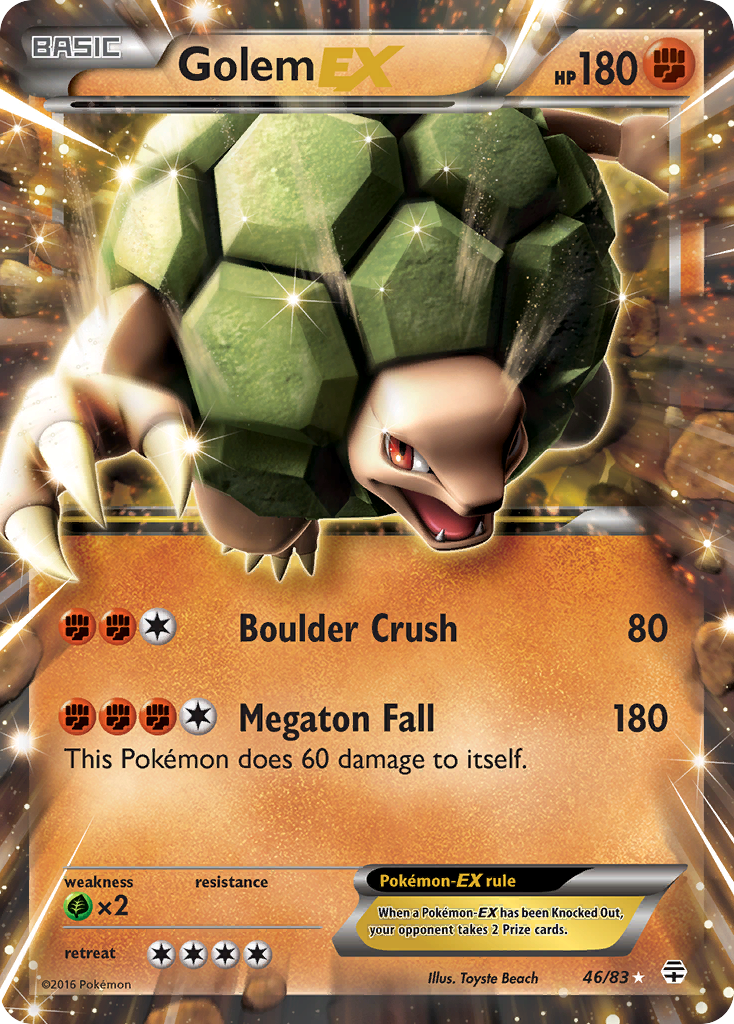 Golem EX (46/83) [XY: Generations] | Jack's On Queen