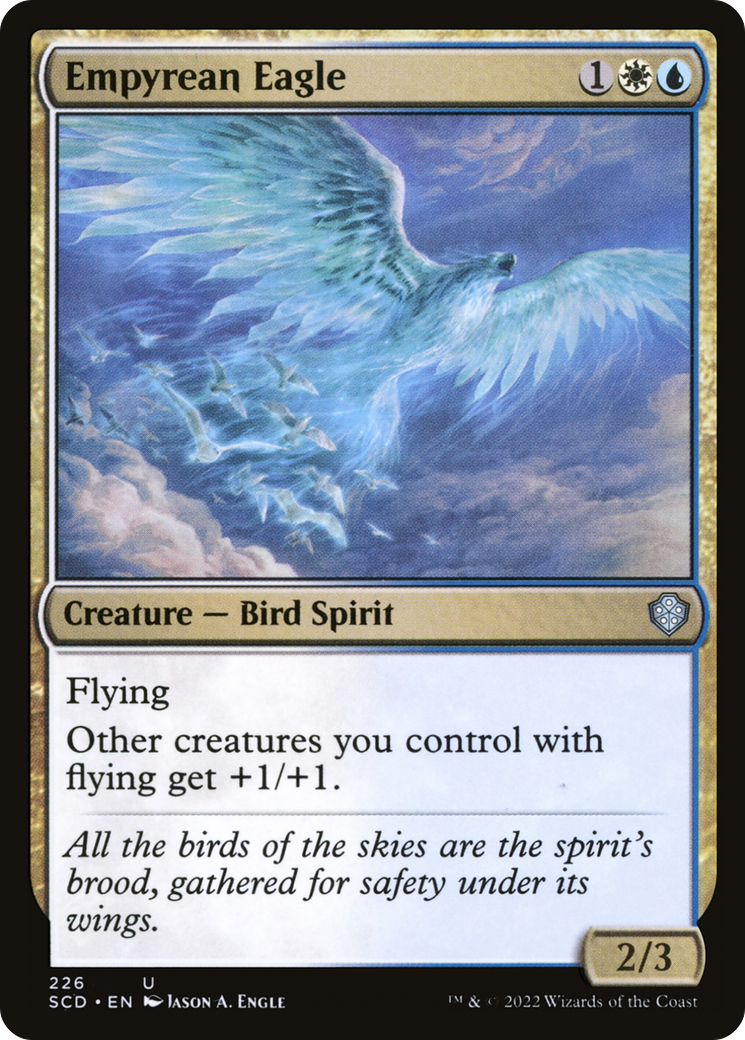 Empyrean Eagle [Starter Commander Decks] | Jack's On Queen