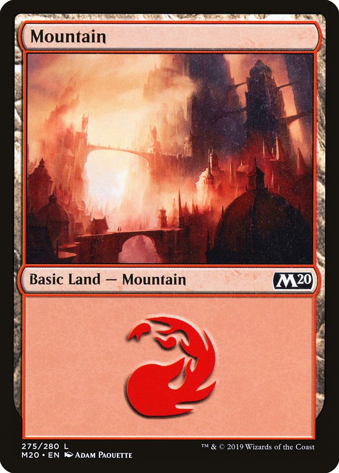 Mountain (#275) [Core Set 2020] | Jack's On Queen