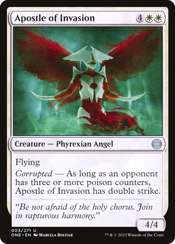 Apostle of Invasion [Phyrexia: All Will Be One] | Jack's On Queen
