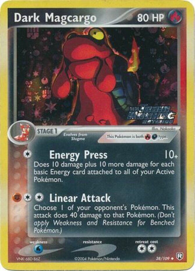 Dark Magcargo (38/109) (Stamped) [EX: Team Rocket Returns] | Jack's On Queen