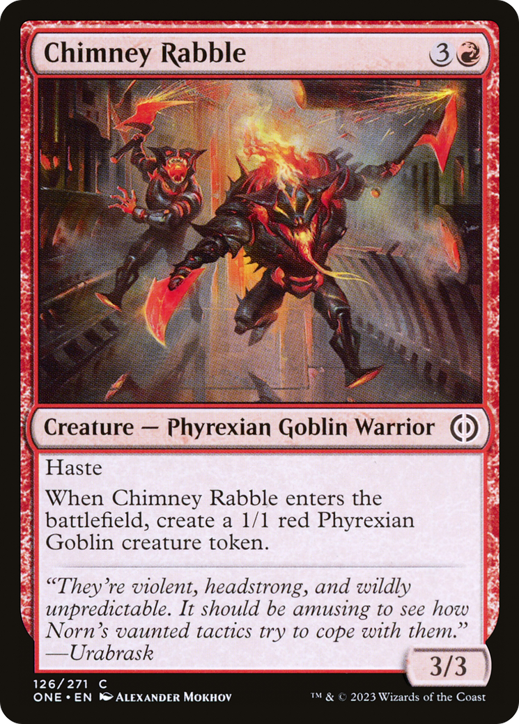 Chimney Rabble [Phyrexia: All Will Be One] | Jack's On Queen