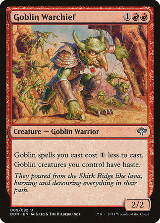 Goblin Warchief [Duel Decks: Speed vs. Cunning] | Jack's On Queen