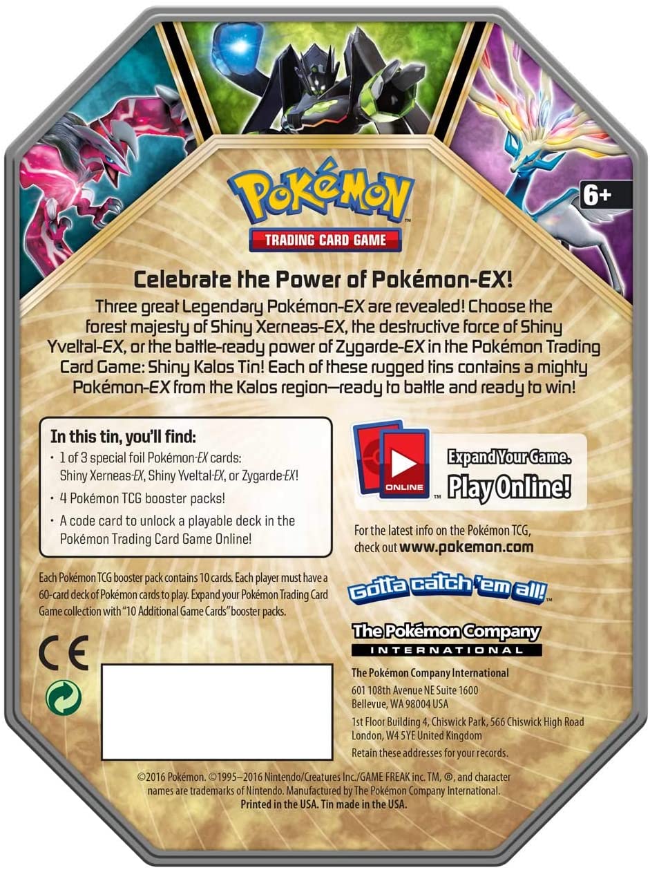 XY: Fates Collide - Shiny Kalos Tin (Xerneas-EX) | Jack's On Queen