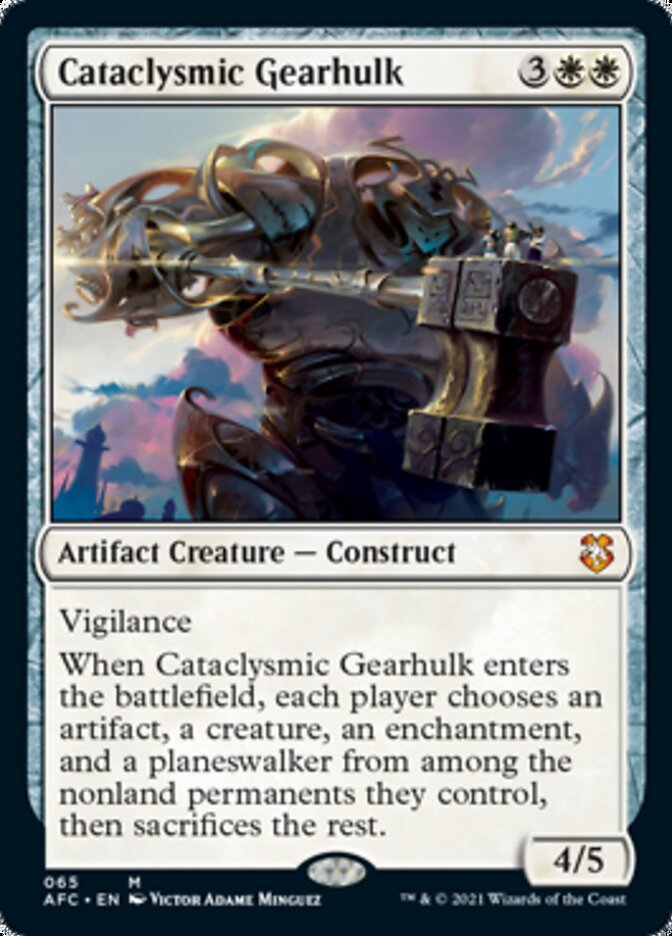 Cataclysmic Gearhulk [Dungeons & Dragons: Adventures in the Forgotten Realms Commander] | Jack's On Queen
