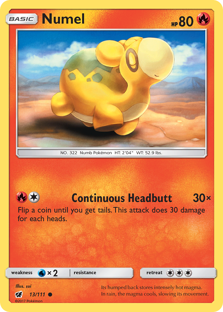Numel (13/111) [Sun & Moon: Crimson Invasion] | Jack's On Queen