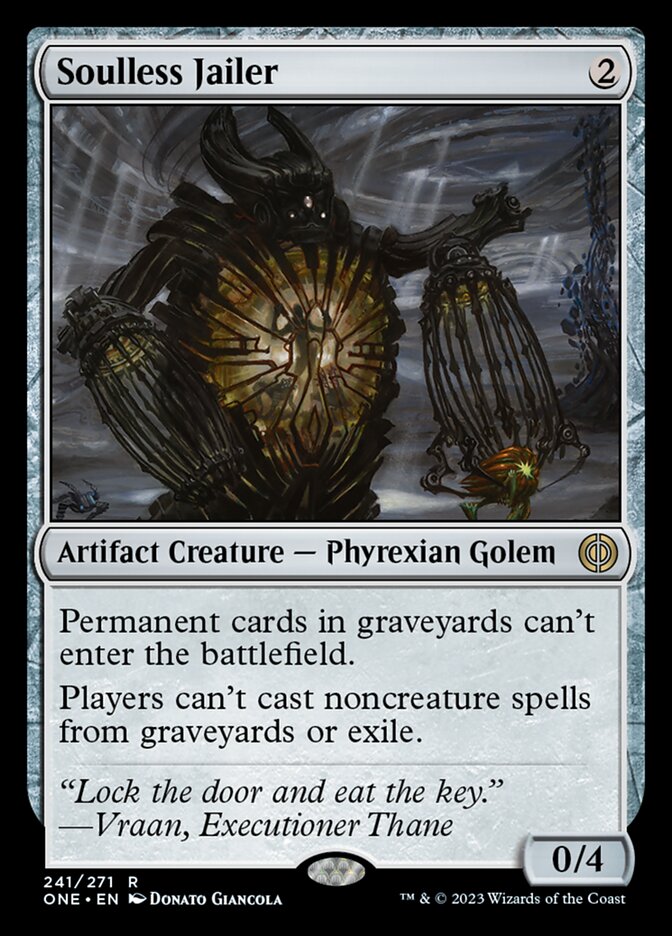 Soulless Jailer [Phyrexia: All Will Be One] | Jack's On Queen