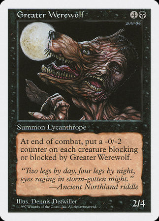 Greater Werewolf [Fifth Edition] | Jack's On Queen