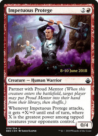 Impetuous Protege [Battlebond Promos] | Jack's On Queen